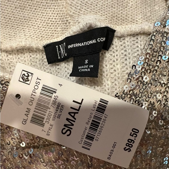 INC INTERNATIONAL CONCEPTS
Women's Sequin-Front Hoodie, Created for Macy's small - Picture 8 of 10